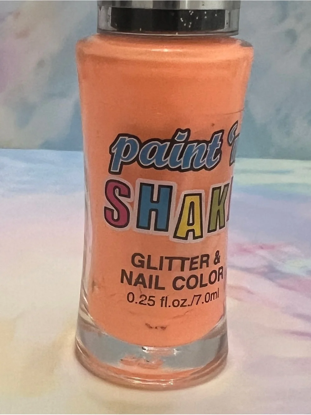 Vintage Paint N Shake Glitter & Nail Color 3 Pc Set